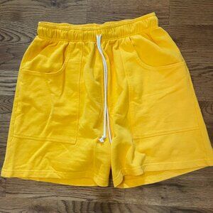 Big Bud Press Sweat Shorts Sunshine Yellow